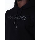 Ανδρικό Φούτερ MAGIC BEE 24501-Black Μαύρο