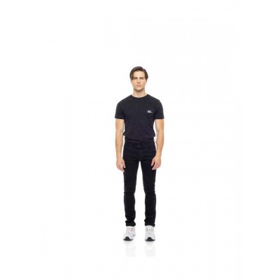  Denim Ανδρικό TEDDY G0079-29 Τζιν Βαμβακερό Παντελόνι Slim-Fit – Black