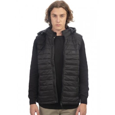 Rebase - 242RSJK-2001 - Black - Sleeveless Jacket - Μπουφάν Αμάνικο