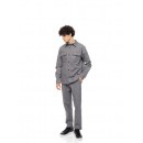 COVER ΑΝΔΡΙΚΟ ΠΟΥΚΑΜΙΣΟ OVERSHIRT  ENZO3 -K0275-29 GREY