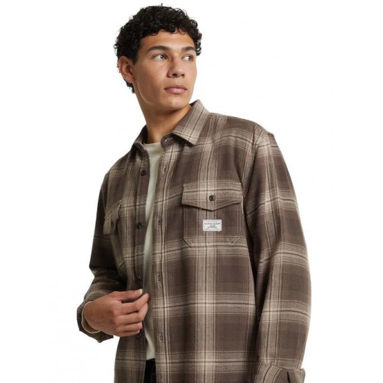 GUESS JEANS M GJ LS REG POCKETS SHIRT - M4BH64WGMH1-L10X