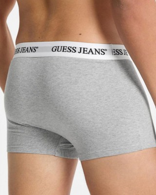 GUESS JEANS TRUNK ORGANIC ΕΣΩΡΟΥΧΟ ΑΝΔΡΙΚΟ GREY/WHITE M4BZ44K6YW1