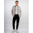 OVERSHIRT DEZIGN FALCOM-ΓΚΡΙ D-2503