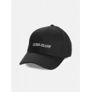 Guess Jeans Καπέλο 3D Embro Baseball M4BZ26WF8V1-JBLK Μαύρο