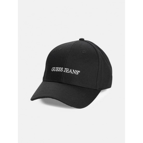 Guess Jeans Καπέλο 3D Embro Baseball M4BZ26WF8V1-JBLK Μαύρο