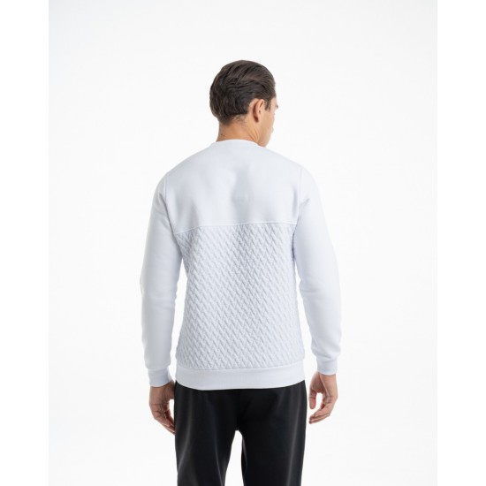 MRT MARTINI-Φούτερ κολλεγίου Double – Λευκό-11190-1