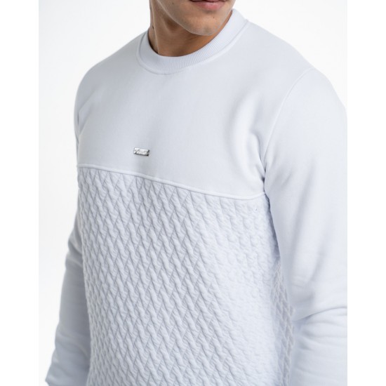 MRT MARTINI-Φούτερ κολλεγίου Double – Λευκό-11190-1