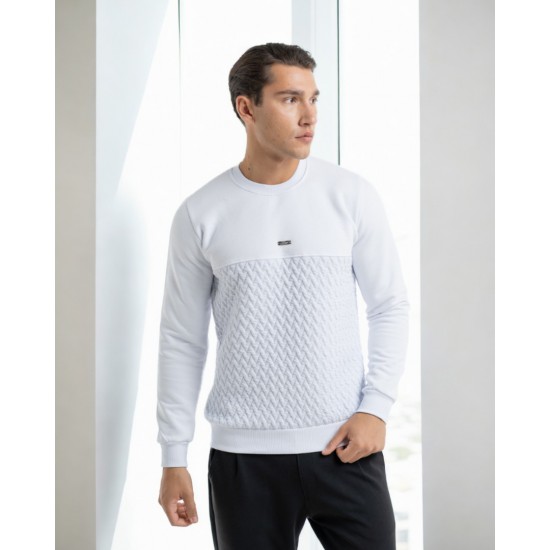 MRT MARTINI-Φούτερ κολλεγίου Double – Λευκό-11190-1