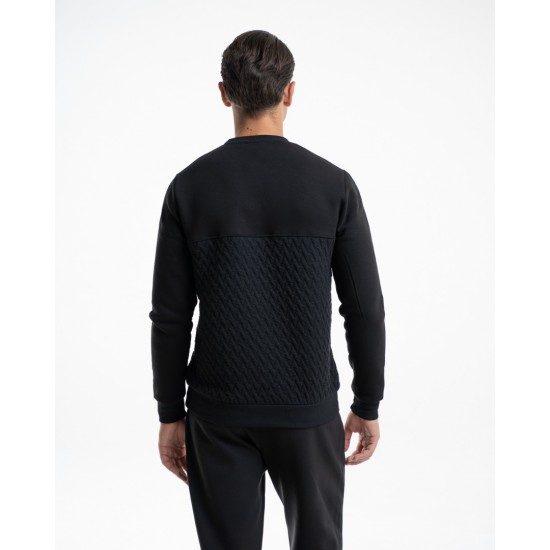 MRT MARTINI-Φούτερ κολλεγίου Double – Μαύρο-11190-2