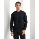 MRT MARTINI-Φούτερ κολλεγίου Double – Μαύρο-11190-2