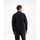 MRT MARTINI-Ζακέτα σαγρέ Square Lines – Μαύρο-11213