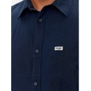 Wrangler Μακρυμάνικo Πουκάμισο σε Κανονική Γραμμή Navy ΜπλεΚωδικός: 112352186