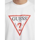GUESS ICONIC ΜΠΛΟΥΖΑ ΑΝΔΡΙΚΗ M4YI45K8FQ4-G011 WHITE