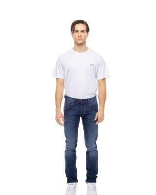 Cover Denim Ανδρικό TEDDY E0579-30 Τζιν Βαμβακερό Παντελόνι Slim-Fit – Blue