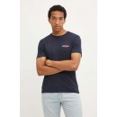 Guess Jeans Ανδρικό T-Shirt M4YI55K8HM0-A71W Μπλε