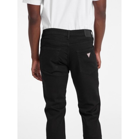 Guess Ανδρικό Παντελόνι Τζιν με Slim Εφαρμογή ΜαύροΚωδικός: M4BA1CD5DN1-B4RR