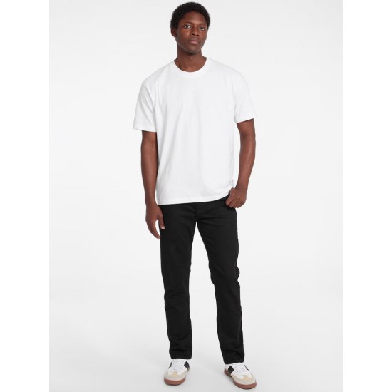 Guess Ανδρικό Παντελόνι Τζιν με Slim Εφαρμογή ΜαύροΚωδικός: M4BA1CD5DN1-B4RR