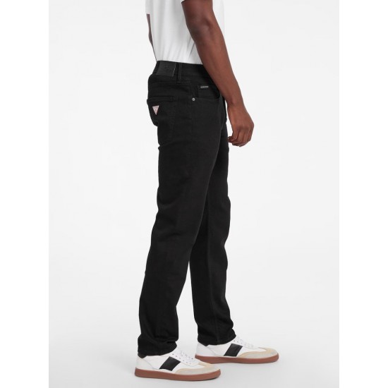 Guess Ανδρικό Παντελόνι Τζιν με Slim Εφαρμογή ΜαύροΚωδικός: M4BA1CD5DN1-B4RR