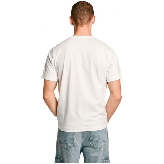 Ανδρική Μπλούζα PEPE JEANS PM509780-803 Ασπρο