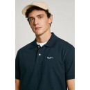Pepe Jeans - PM542298-594 - Essential Polo Contrast Logo - Dulwich Blue - Μπλούζα Πικέ
