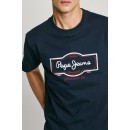 Ανδρική Μπλούζα PEPE JEANS PM509786-595 Navy