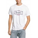 Ανδρική Μπλούζα PEPE JEANS PM509786-800 Ασπρο