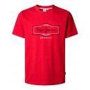 PEPE JEANS M DAXTON T-SHIRT - PM509786-285 RUGBY RED