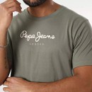 Pepe Jeans Eggo Ανδρική Μπλούζα T-Shirt PM508208-726 STONE