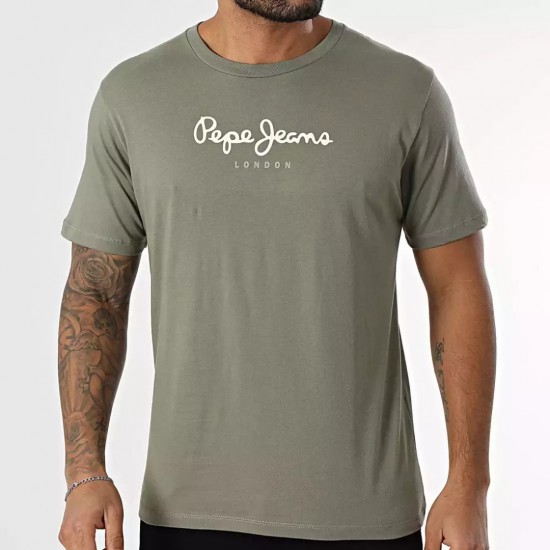 Pepe Jeans Eggo Ανδρική Μπλούζα T-Shirt PM508208-726 STONE