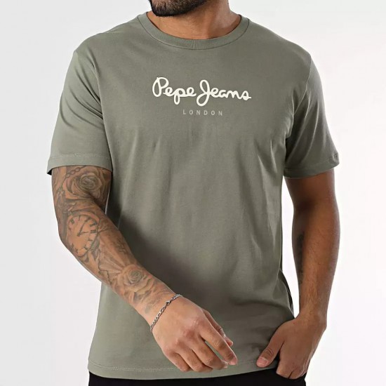 Pepe Jeans Eggo Ανδρική Μπλούζα T-Shirt PM508208-726 STONE