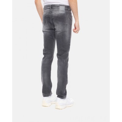 Cover Jeans Ανδρικό Παντελόνι Τζιν Γκρι  K2758-30