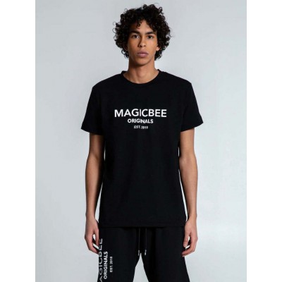 Magic Bee T-shirt Μαύρο MB2502B
