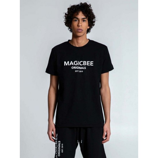 Magic Bee T-shirt Μαύρο MB2502B