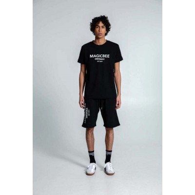 Magic Bee T-shirt Μαύρο MB2502B
