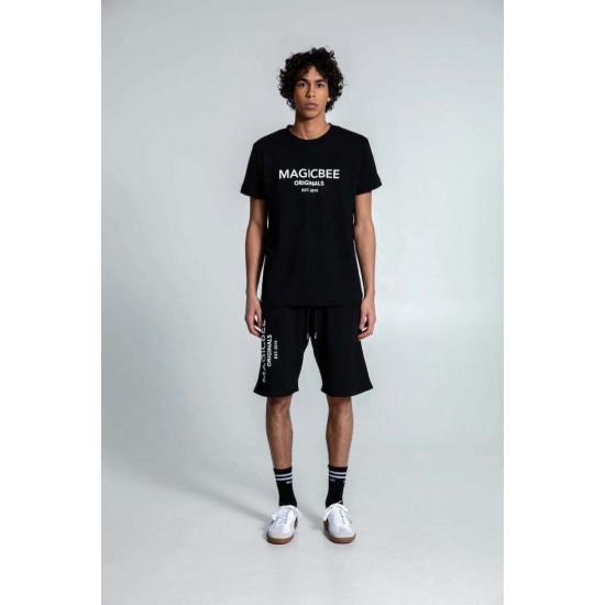 Magic Bee T-shirt Μαύρο MB2502B