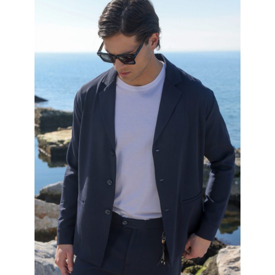 TRESOR Ανδρικό Over Σακάκι MONTE 2219 Μπλε