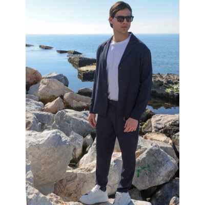 TRESOR Ανδρικό Over Σακάκι MONTE 2219 Μπλε