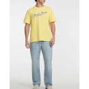 GUESS JEANS T-SHIRT CREWNECK REGULAR FIT ΚΙΤΡΙΝΟ M5GI54K8FQ4-A20N