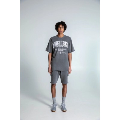 MAGICBEE STONE WASHED ATELIER TEE 2513B - GREY
