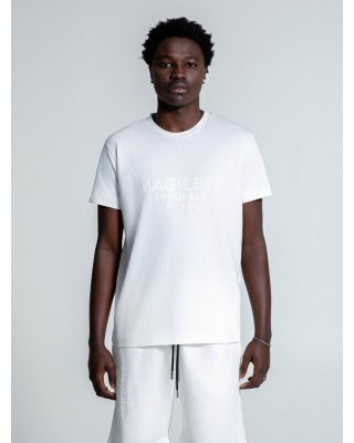 Ανδρικό T-Shirt MAGIC BEE 2502-WHITE 2502-WHITE