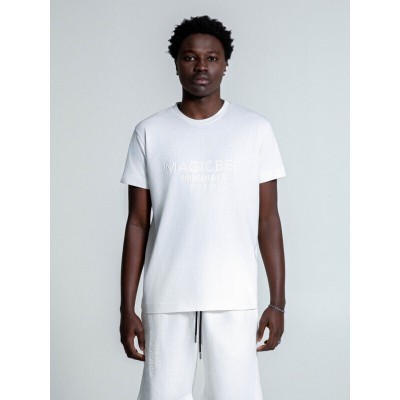 Ανδρικό T-Shirt MAGIC BEE 2502-WHITE 2502-WHITE Ανδρικό T-Shirt MAGIC BEE 2502-WHITE 2502-WHITE
