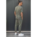 HENRY CLOTHING  T-SHIRT 9-102 XAKI