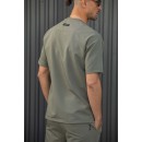 HENRY CLOTHING  T-SHIRT 9-102 XAKI