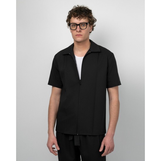 Dezign Πουκάμισο Zip D-25201