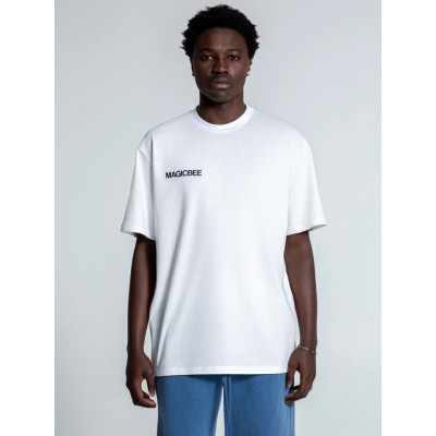 Ανδρικό T-Shirt MAGIC BEE 2509-WHITE 2509-WHITE Ανδρικό T-Shirt MAGIC BEE 2509-WHITE 2509-WHITE