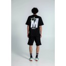 MAGICBEE BACK STAR LOGO 2515- BLACK