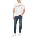 GUESS JEANS T-SHIRT CREWNECK REGULAR FIT ΛΕΥΚΟ GU0APM5GI54K8FQ40000