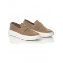 Northway Suede Ανδρικά Loafers  923 σε Μπεζ Χρώμα