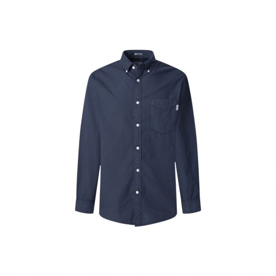 Pepe Jeans Πουκάμισο Σκούρο Μπλε Arnold PM308831-594 DULWICH BLUE