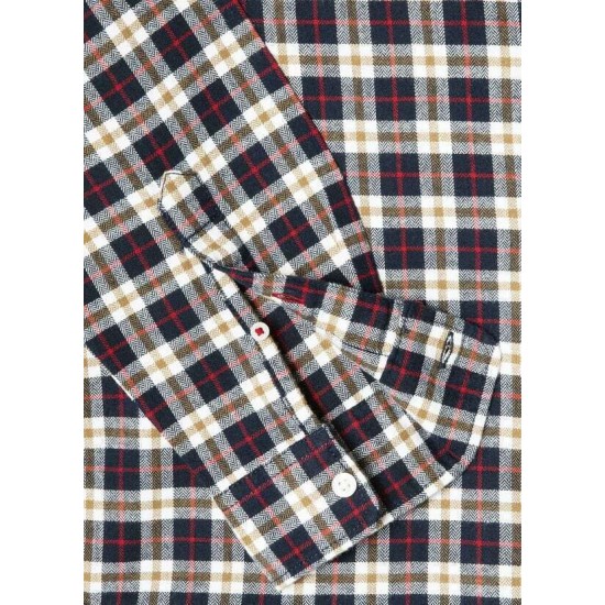 Pepe Jeans Πουκάμισο Σκούρο Μπλε Καρό CLERMONT PM3090825-594 DULWICH BLUE